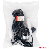 Amio 04381 spiralni kabel za poluprikolicu TIR 15 PIN + 2 × 7 PIN N/S – 5 m, 24 V | shoptok.hr