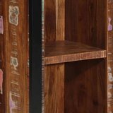 vidaXL Noćni ormarić 40x30x80 cm Obrađeno puno drvo | shoptok.hr