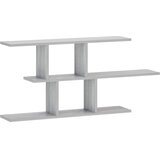  Zidna polica Siva Sonoma 100 x 17 x 45.5 cm prerađeno drvo | shoptok.hr
