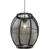 QAZQA Orientalska viseča svetilka črna 35 cm - Rob | Shoptok.si