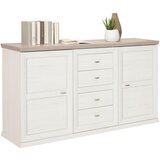 Hom`in KOMODA, siva, bela | Shoptok.si