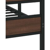 vidaXL Okvir kreveta bez madraca s uzglavljem i podnožjem 120x200 cm | shoptok.hr