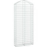  Gabionska košara s lukom 100x30x220/240 cm pocinčano željezo | shoptok.hr