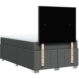  Krevet s oprugama i madracem tamnosivi 120 x 200 cm od tkanine | shoptok.hr