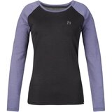 HANNAH Women's long-sleeved T-shirt LESLIE L/S anthracite/wisteria