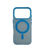 Silikonska futrola Magsafe FLURO COLOR Iphone 17 Pro PLAVA  Silikonska futrola Magsafe FLURO COLOR Iphone 17 Pro PLAVA Slike