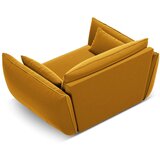 Mazzini Sofas Gorčično rumen žameten fotelj Vanda – | Shoptok.si