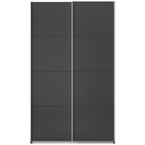 Modern Living Omara Z Drsnimi Vrati Feldkirch, Antracit Slike