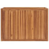  Povišena gredica 100 x 50 x 70 cm od masivne tikovine | shoptok.hr