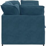  Modularna sofa s jastucima, plava baršunasta | Eponuda.ba