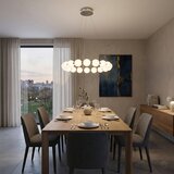 Toolight viseća LED svjetiljka G183-CP 58 cm, 46 W, 4000 K, krom | shoptok.hr