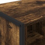  Kreveta 2 pcs Dimni hrast 81 x 36 x 150.5 cm Konstruirano drvo | shoptok.hr