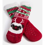 Gemre Red warm socks with Challi the Dog | ePonuda.com