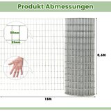  Žična mreža z drobnimi odprtinami 50 x 25 mm, pocinkana žična mreža | Shoptok.si