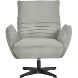 Dieter Knoll FOTELJ, svetlo siva tekstil | Shoptok.si