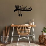 Wallity Zidna dekoracija Forever Together, 69x44 cm, 1.5 mm, Crna | ePonuda.com