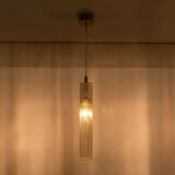 Zuma line 1220 - Visilica na sajli ARIA 1xE14/7W/230V zlatna | Eponuda.com