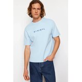 Trendyol Muška majica Tmnss24Ts00114, Svetloplava | Eponuda.com