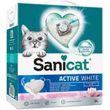 Sanicat Active White Lotus Flower pesek za mačke - 6 l Cijene