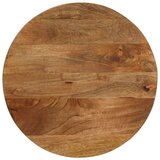 Stolna ploča Ø 40 x 3 8 cm okrugla od masivnog drva manga | shoptok.hr