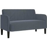  Dvosjed tamno sivi 109 cm baršun | shoptok.hr