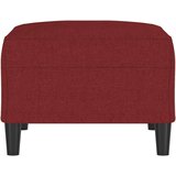  Tabure crvena boja vina 70 x 55 x 41 cm od tkanine | shoptok.hr