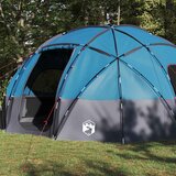 Šator s kupolom s krovom Plava 475 x 475 x 235 cm taft | shoptok.hr