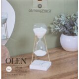 Atmosphera DEKORATIVNI PJEŠČANI SAT OLEN 8X8X21CM STAKLO/PIJESAK VIŠEBOJNI | shoptok.hr