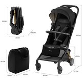 Kinderkraft Sportska kolica Pilot 2, Midnight Black | shoptok.hr