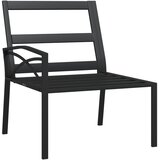  Vrtne stolice s jastucima boje pijeska 2 kom 62x75x79 m čelične | shoptok.hr