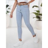 DStreet Damskie jeansy skinny BLUEVIBE niebieskie u