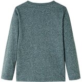  Dječja majica dugih rukava tamnozelena prošarana 104 | shoptok.hr