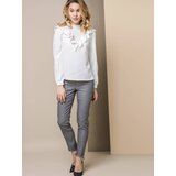 Premium Lola blouse with frills at the front white | Eponuda.ba