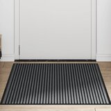  Otirač Stripe crni i sivi 90x120 cm | shoptok.hr