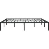 Metalni okvir za krevet crni 180x200 cm | shoptok.hr