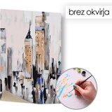  Slikanje po številkah MESTA ABSTRAKT - Level Starter (set za) | Shoptok.si
