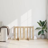 PREKLOPNA ogradica za kućne ljubimce 4 pcs Sonoma hrast | Eponuda.com