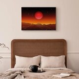  Slika - Futuristic landscape (1 Part) Wide 60x40 Standard | shoptok.hr