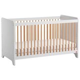 Modern Living Otroška Posteljica Leaf, Bela, Hrast, 70x140 | Shoptok.si