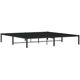  Metalni okvir za krevet crni 200x200 cm | Eponuda.com