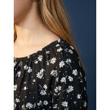 Sinsay Pamučna haljina s cvjetnim motivom | shoptok.hr