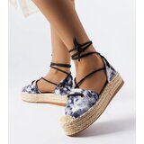 Gemre Black lace-up platform espadrilles Duffet | shoptok.hr