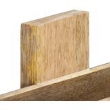  Zidni stalak za časopise 30 x 11 x 72 cm od masivnog drva manga | shoptok.hr