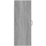 Viseći Viseča stenska omarica siva sonoma 34,5x34x90 cm, (20654824) | Shoptok.si