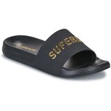 Superdry Natikači SANDALE PISCINE LOGO LUXE Črna Cene
