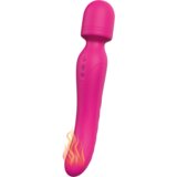 DREAMTOYS Vibes of Love Wand - punjivi, grijaći, masažni vibrator (ružičasti) Cijene