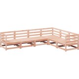  6-dijelni set vrtnih sofa od duglazije i jelovine s jastucima | shoptok.hr