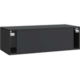 TV ormar za zid Zidne Crna 98 x 41 x 30 cm Konstruirano drvo | Eponuda.com