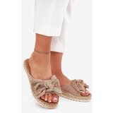 Boto Ladies Platform Slippers With Braiding And Bow Multicolor Alpireda | Shoptok.si