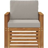  Set vanjskih sofa s jastukom Prirodna 71 x 63 x 73 cm | shoptok.hr